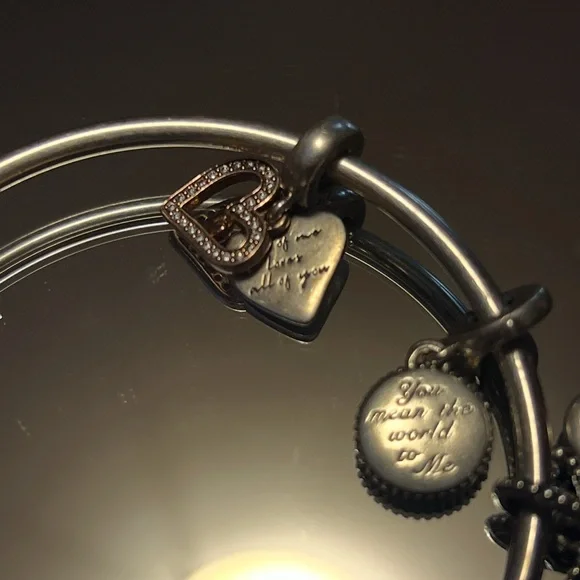 Authentic PANDORA Celestial
Limited Edition 925 Bangle with 4 charms for mom - Picture 13 of 16